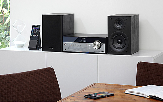 CMT-SBT100 特長 : Bluetoothでワイヤレスリスニング | システム