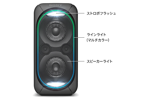 SRS-XB60 | アクティブスピーカー／ネックスピーカー | ソニー