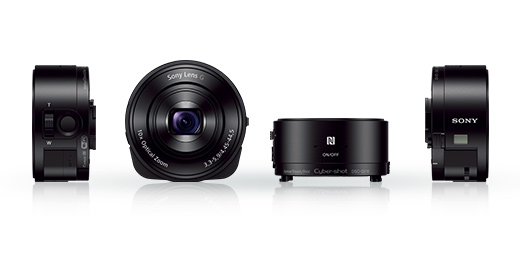 DSC-QX10 特長 : スマートなデザインとアクセサリー | デジタルスチル