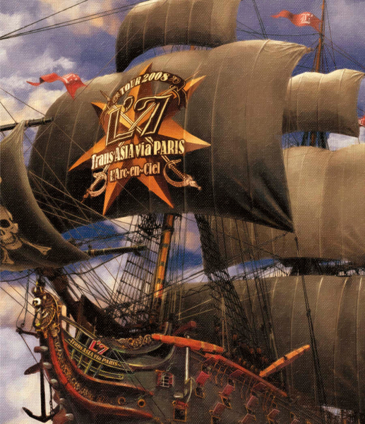 TOUR 2008 L'7 ～Trans ASIA via PARIS～【Blu-ray盤】 | L'Arc～en