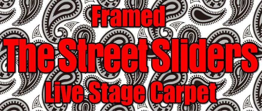 熱望”にお応えして「 Paisley Stage Carpet &Pin Badge set」発売決定