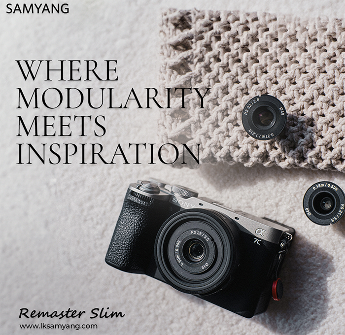 Good news: The Samyang Remaster Slim lens will soon be available