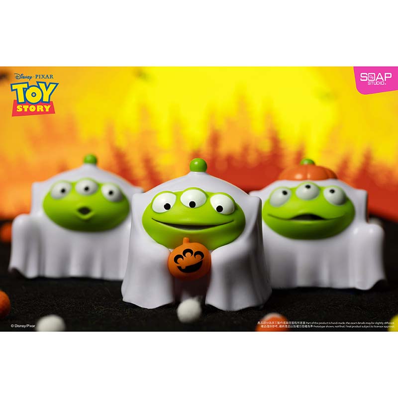 3体セット販売)エイリアン カワイイオバケのオーナメント ブラインド