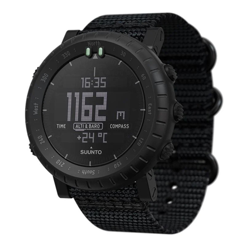 Suunto Core Alpha Stealth Outdoor Watch SS050504000 - Scuba
