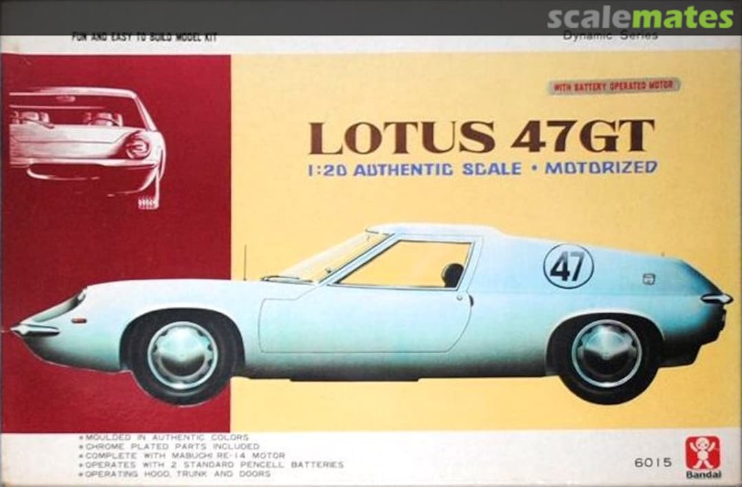 Lotus 47GT, Bandai 6015 (1968)