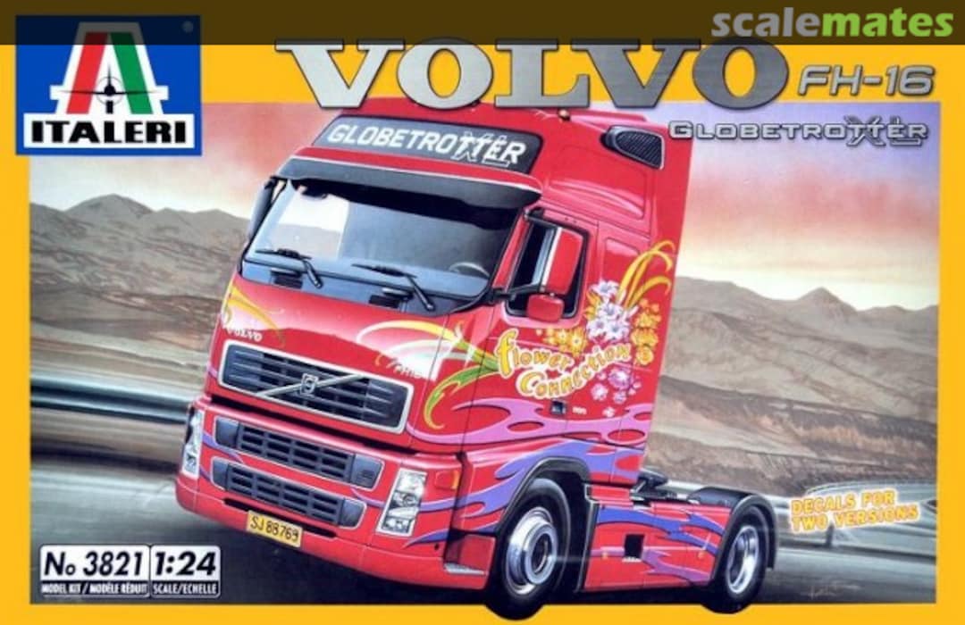 VOLVO FH16 GLOBETROTTER XL, Italeri 3821 (2003)