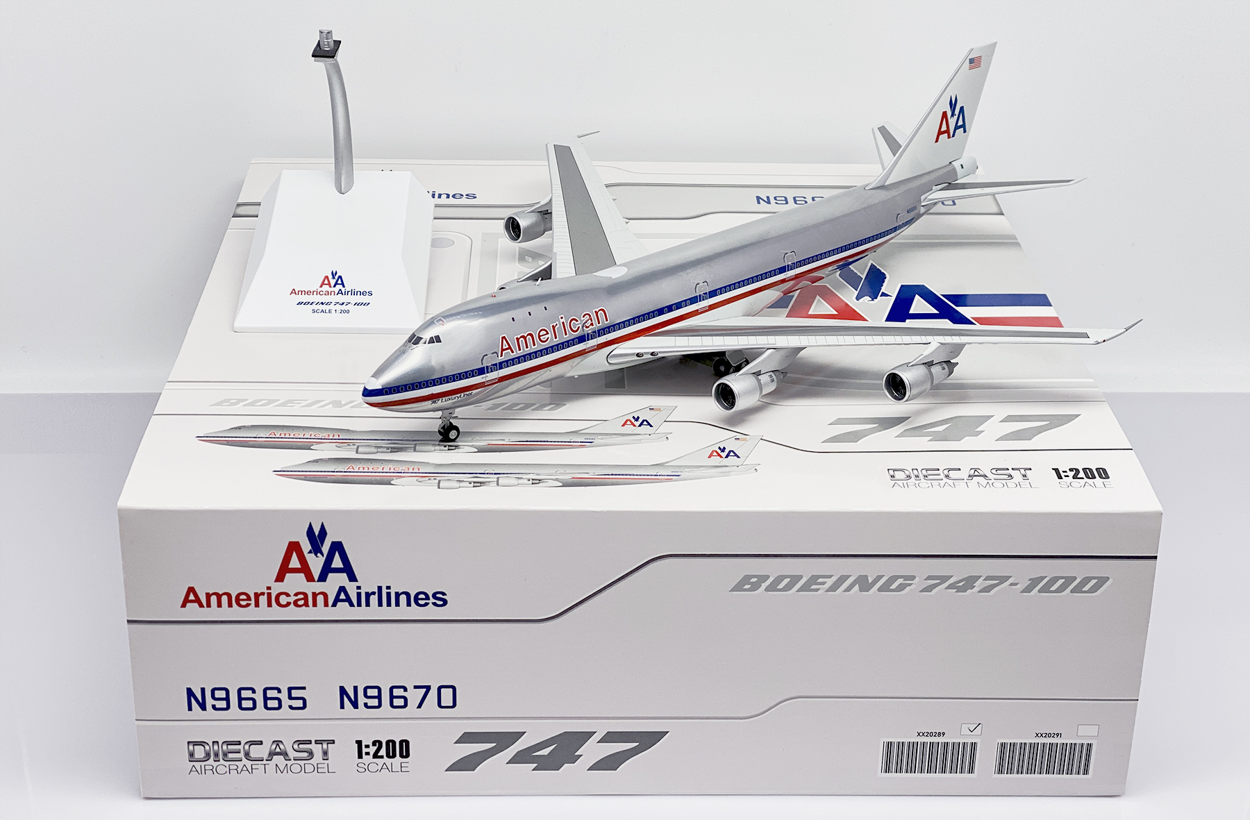 ScaleModelStore.com :: JC Wings 1:200 - XX20289 - American