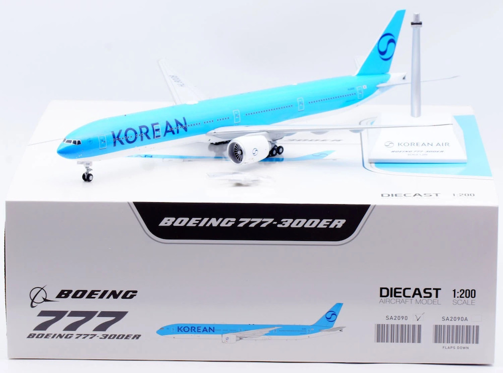 ScaleModelStore.com :: JC Wings 1:200 - SA2090 - Korean Air Boeing