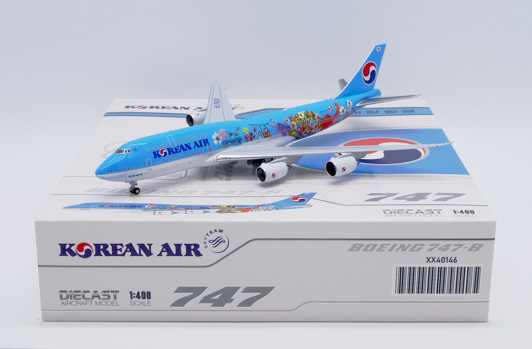 ScaleModelStore.com :: JC Wings 1:400 - XX40146 - Korean Air