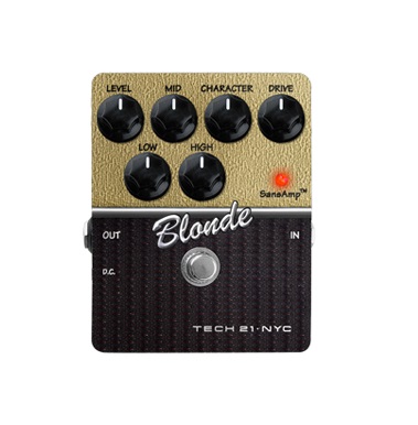 TECH 21 SANSAMP BLONDE GUITAR PEDAL – South Coast Music