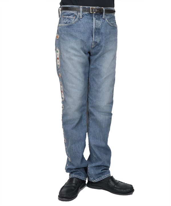 KAPITAL キャピタル 14オンスデニム 5P モンキーCISCO(スタッズ