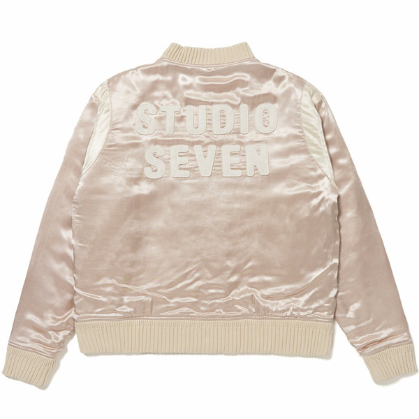 Satin Stadium Jacket | STUDIO SEVEN (スタジオ セブン)