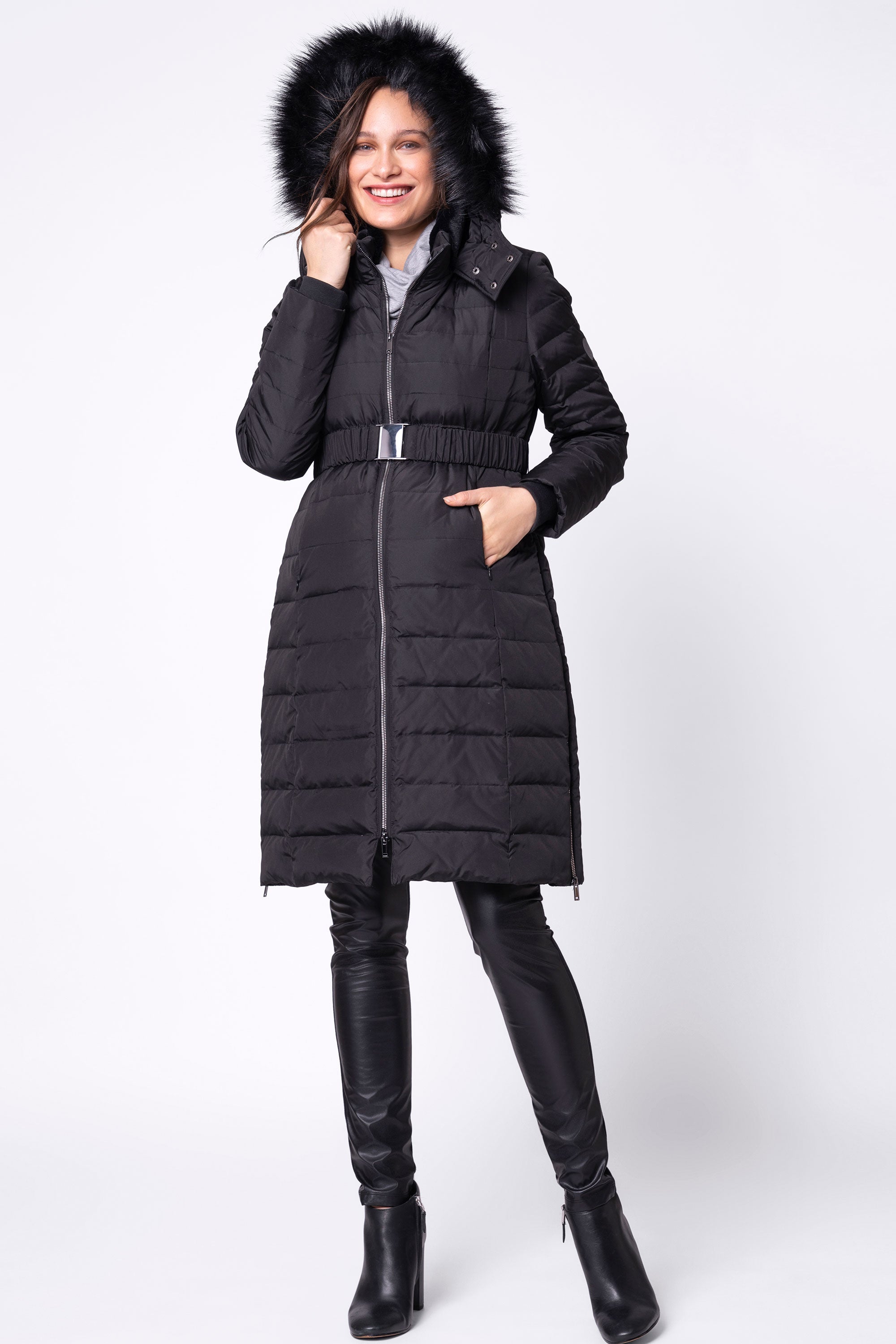 Lily 3-in-1 Maternity & Forever Coat Seraphine – Seven Women Maternity