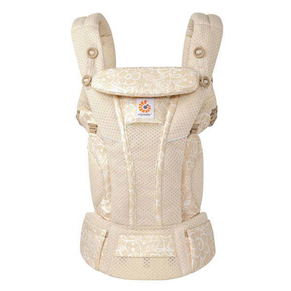 ErgoBabyCarrier オムニ ブリーズ クリームフラワーレース 専用カバー