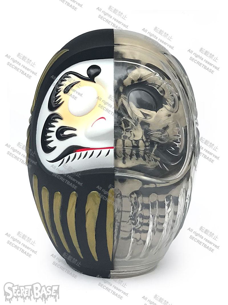 DARUMA SKULL X-RAY FULL COLOR MATTE BLACK - SECRET BASE ONLINE STORE