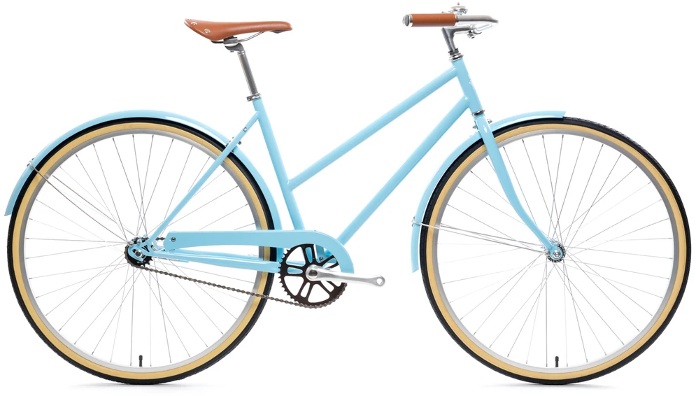 State Bicycle Co. City Bike - The Azure Single Speed - Spoke Folk