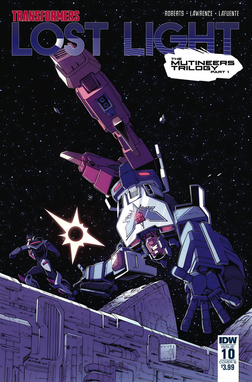 Listing for IDW Transformers: Lost Light Volume 4, Nick Roche