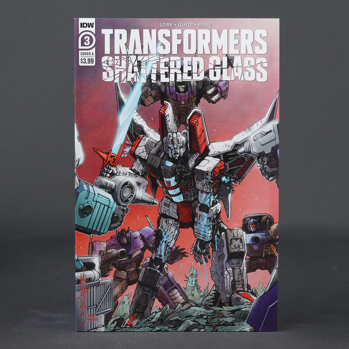 Transformers SHATTERED GLASS #3 Cvr A IDW Comics 2021 3A (CA