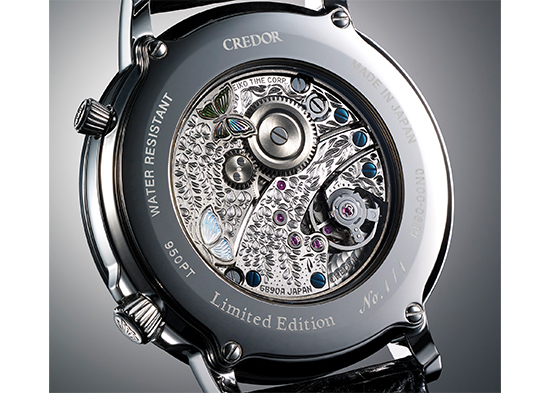 クレドール＞より、究極の彫金が生みだした蝶が優美に舞う、世界に一