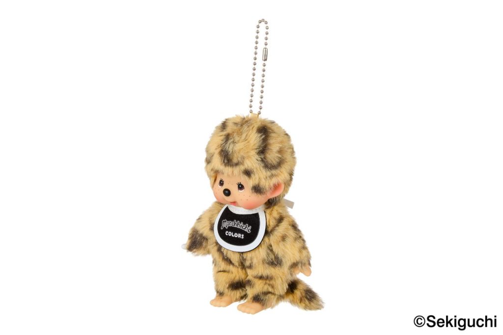 モンチッチ】モンチッチCOLORS キーチェーン ヒョウ柄 | ぬいぐるみの