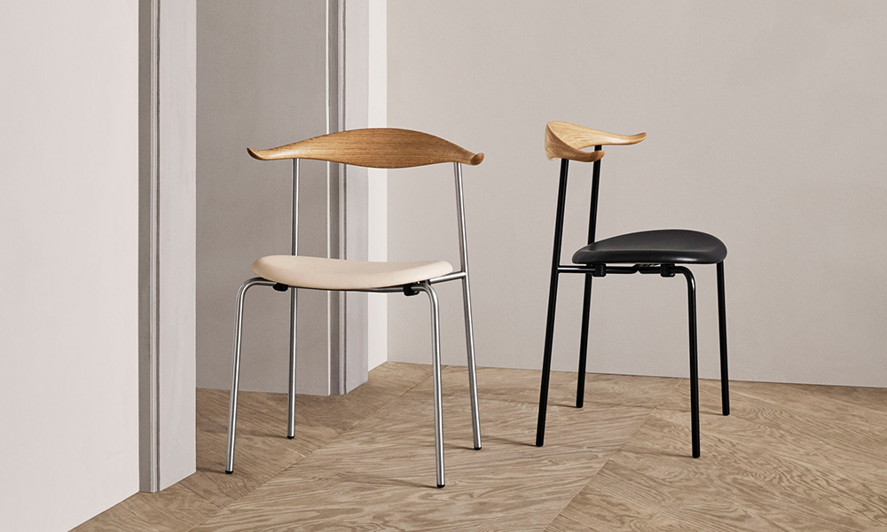 CH88T チェア / オーク材 ソープ仕上げ ブラック脚Carl Hansen & Son