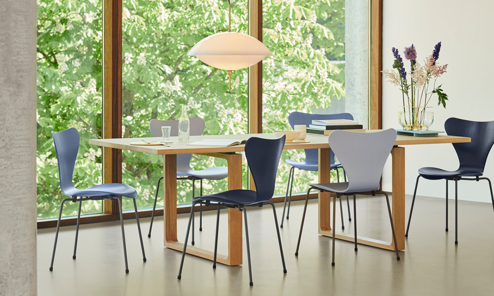 セブンチェア 3107 / フルパディング エッセンシャルレザー ラーバ