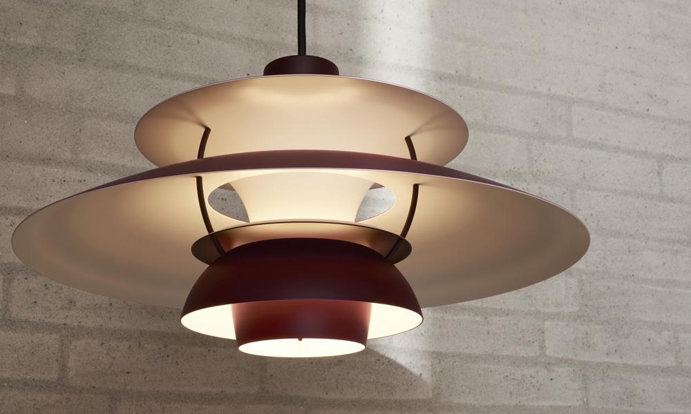 PH 5 ミニ モノクローム ペンダントライト / バーガンディーLouis