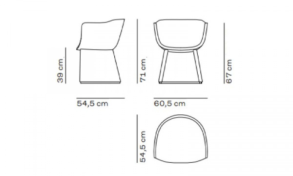 モノリット ラウンジチェア / CM231 デザイナーズセレクション