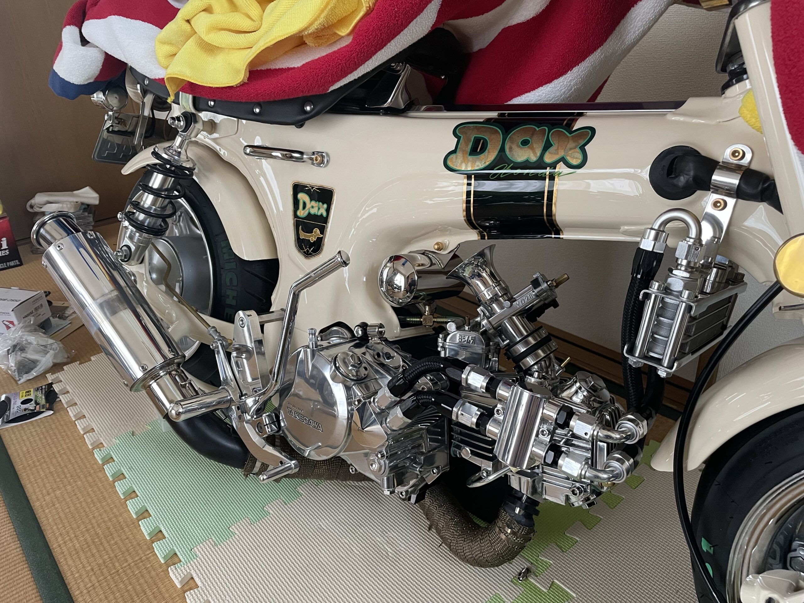 ダックス】オーバーレーシングのレーシングダウン取り付け | Freedom