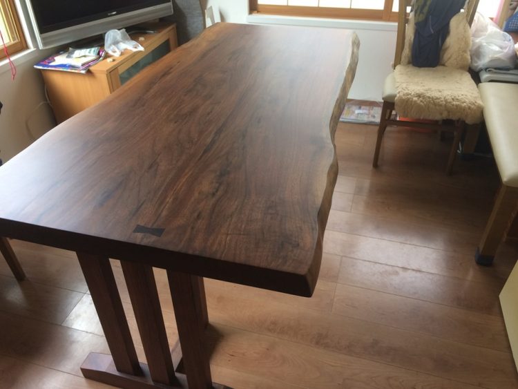 世界三大銘木のひとつ ウォールナット 宮城県S様 | 仙台箪笥専門店 欅