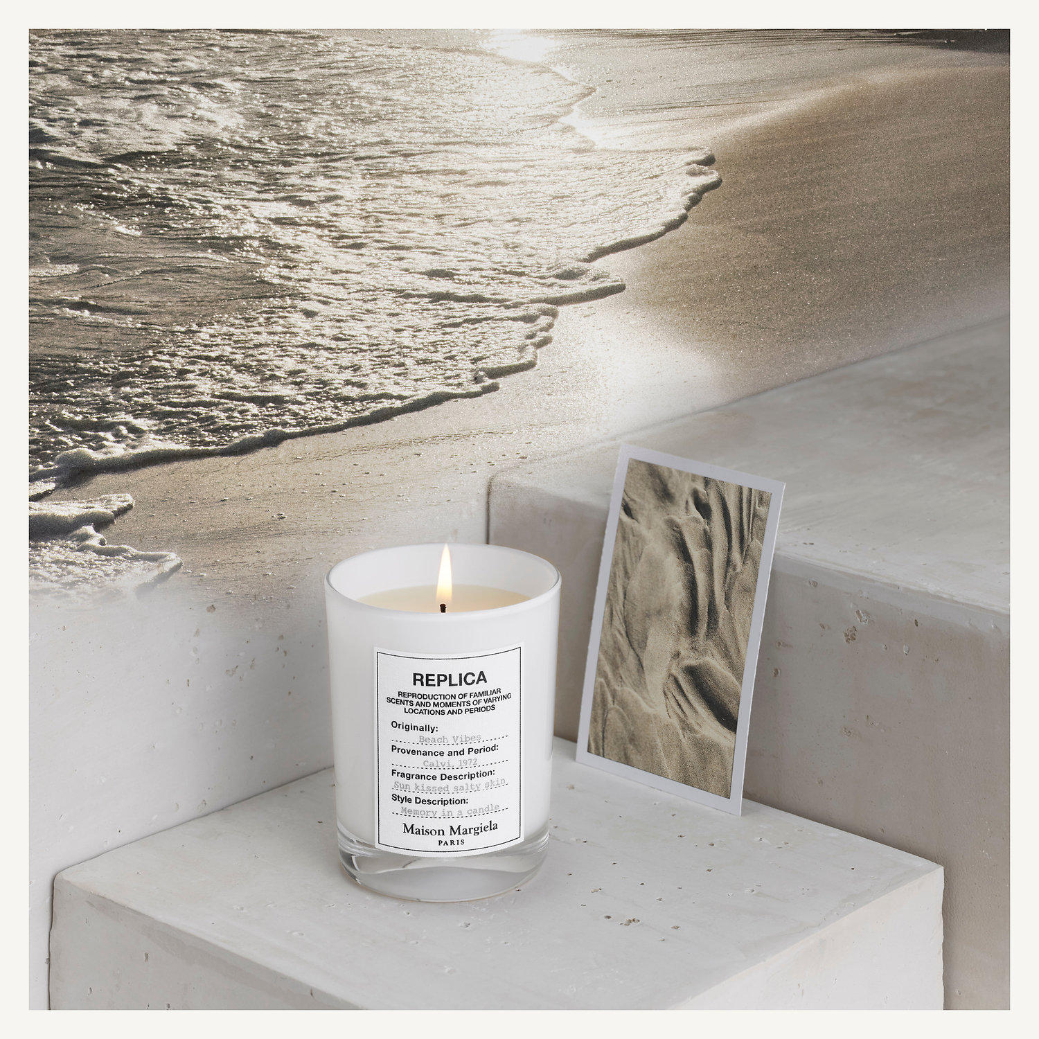 REPLICA' Beach Vibes Scented Candle - Maison Margiela | Sephora