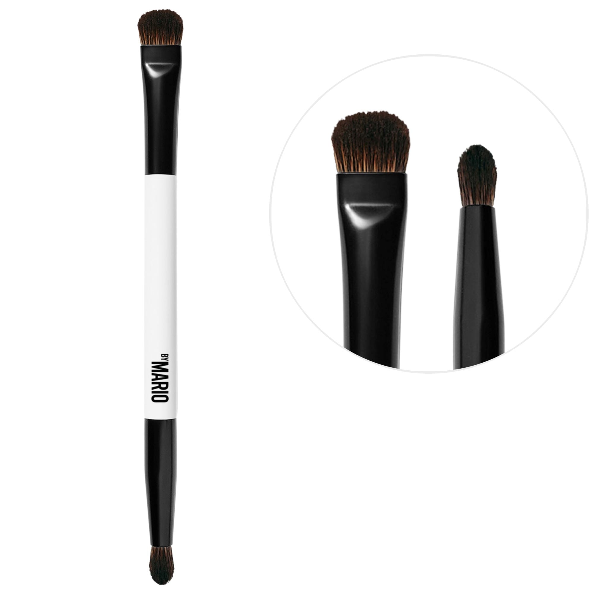 E6 Dual-Ended Eyeshadow Brush - MAKEUP BY MARIO | Sephora