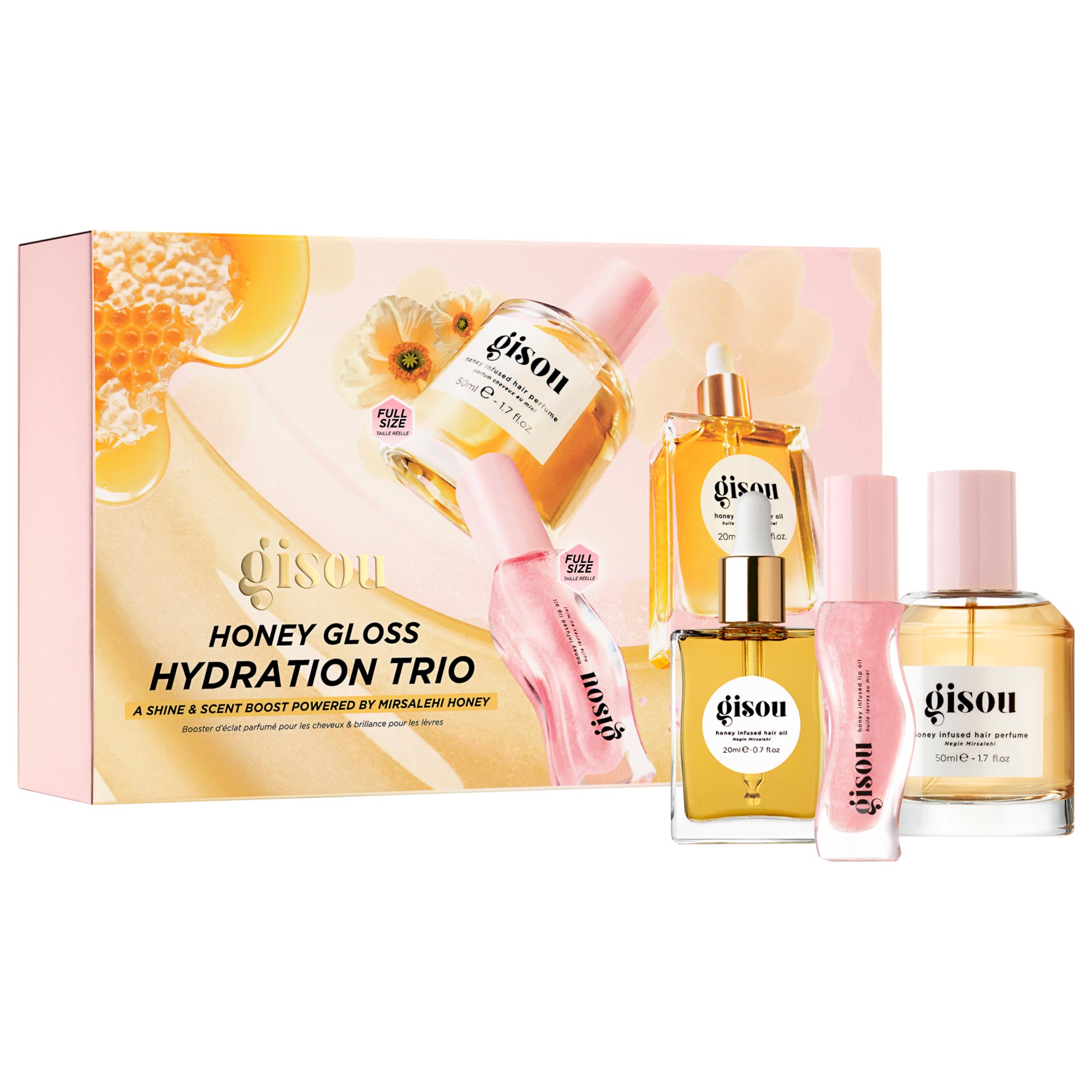 Honey Gloss Hydration Trio Set - Gisou | Sephora