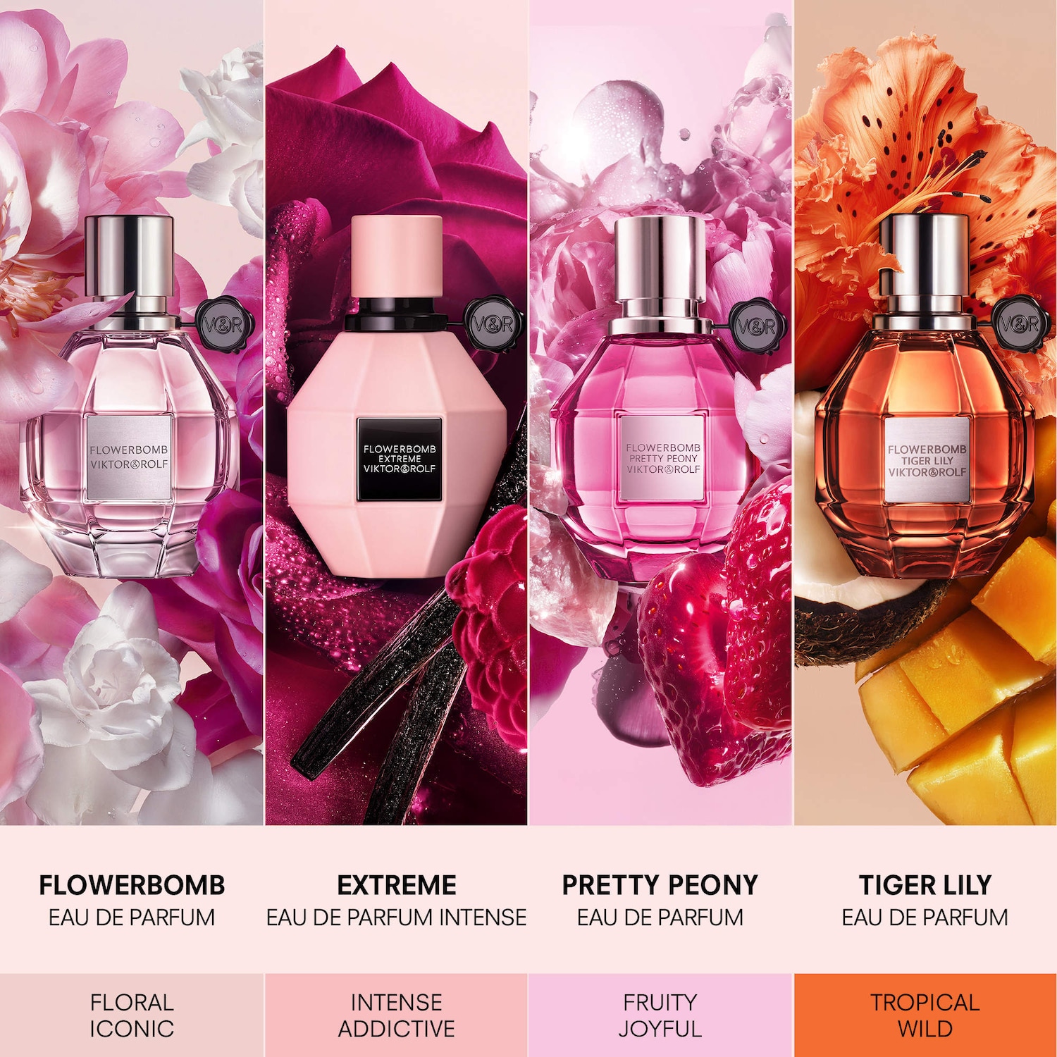 Flowerbomb Pretty Peony Eau De Parfum Travel Spray with Peony