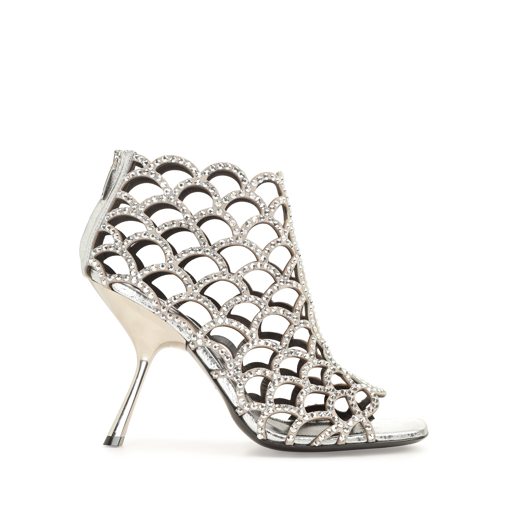 Mermaid Sandal - Silver | Sergio Rossi