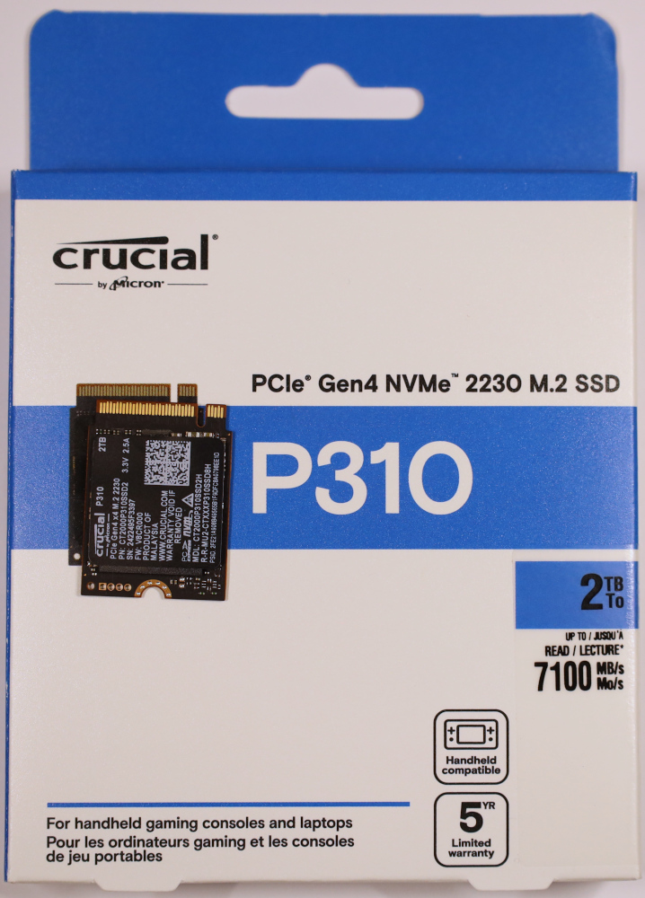 Crucial P310 Review A Tiny 2TB M.2 2230 NVMe SSD - Page 3 of 3