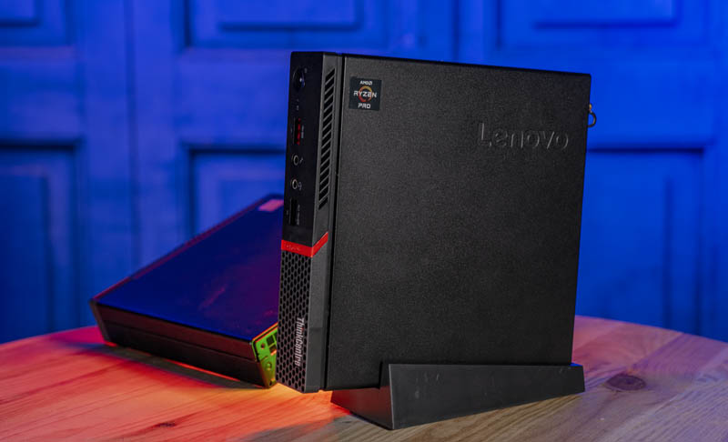 Lenovo ThinkCentre M715q Tiny CE Review AMD Ryzen TMM