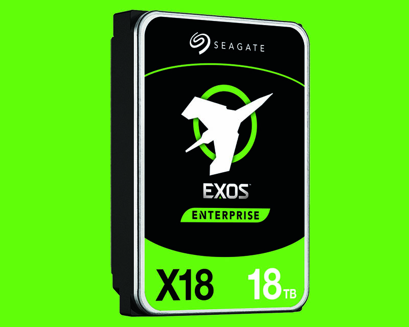 Seagate Exos X18 18TB Now on the Market in Volume