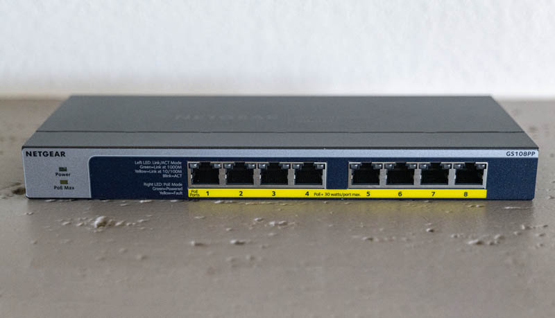 Netgear GS108PP 8-Port PoE+ Switch Review - ServeTheHome