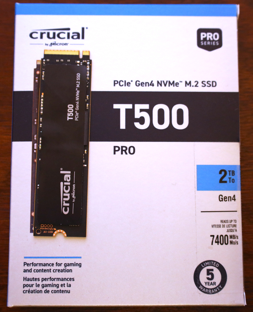 Crucial T500 2TB PCIe Gen4 NVMe SSD Review - Page 3 of 3