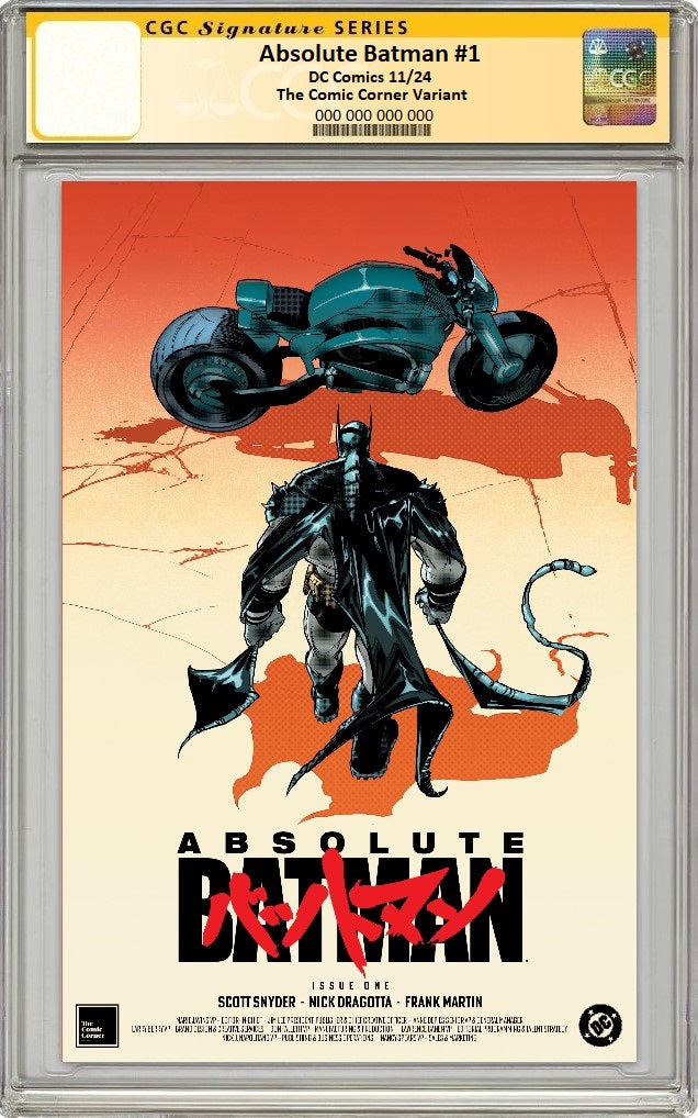 ABSOLUTE BATMAN #1 NYCC 2024 JAVI FERNANDEZ AKIRA HOMAGE VARIANT