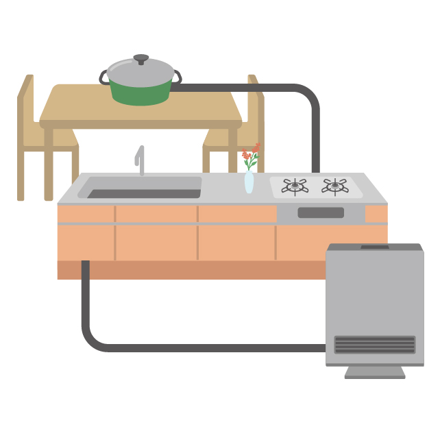 ガス栓追加サービス | ガスファンヒーター | ガス機器・マイホーム発電