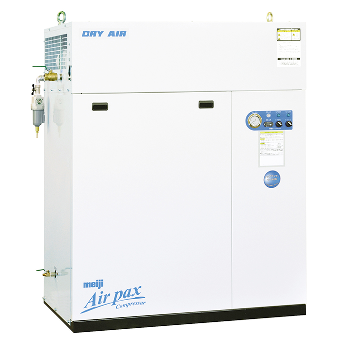 送料無料】明治 MEIJI エアーコンプレッサー 給油式 パッケージ