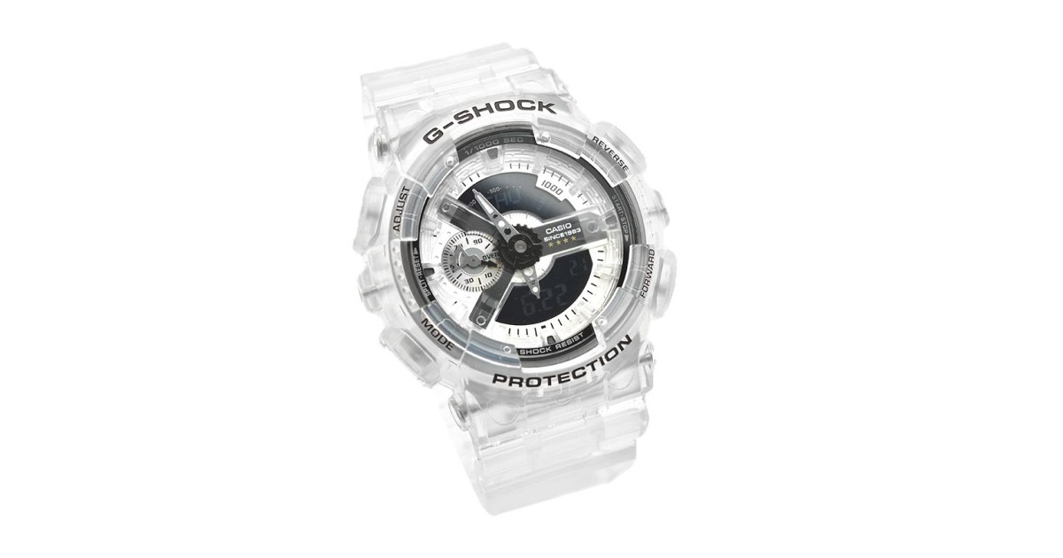 Casio G-Shock 40th Anniversary CLEAR REMIX Limited Model GA-114RX