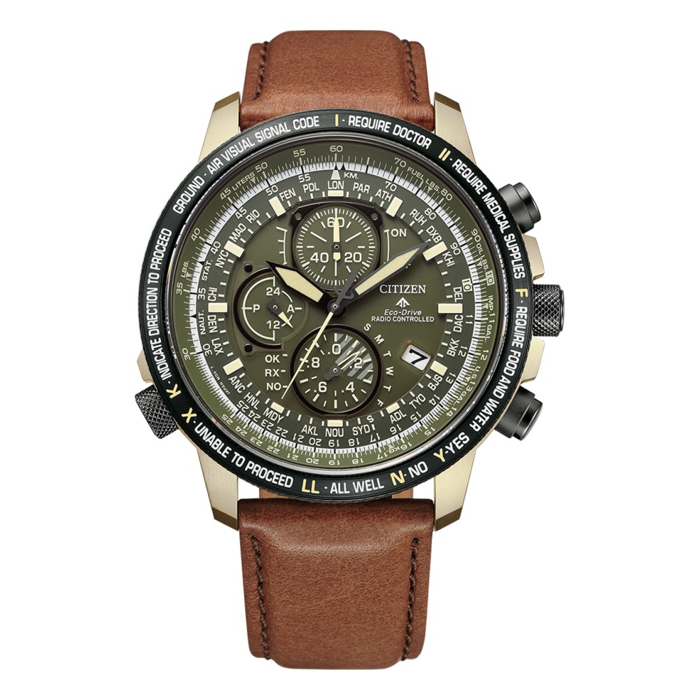 Citizen Promaster Eco-Drive Radio Clock Direct Flight AT8194-11X