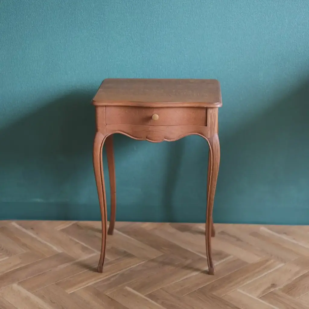 ヴィンテージ サイドテーブル フランス ベッドサイドテーブル 机