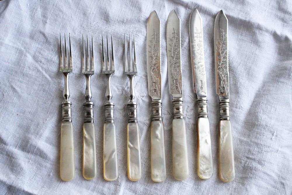 ディクソンカトラリー社 アンティーク モップ ボタンフックナイフ