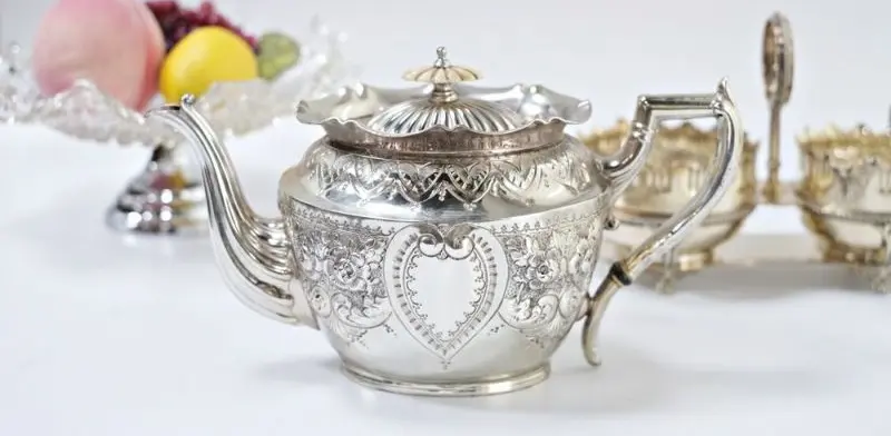 アンティークシルバーティーポットならアンティークショップMALTO
