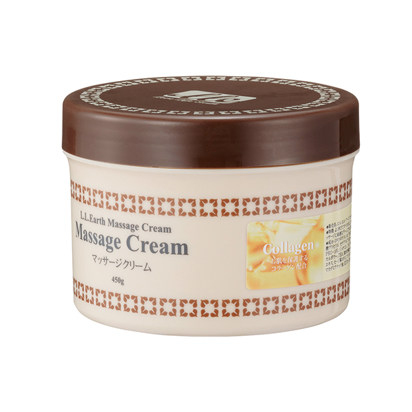 LLE(業務用)ミネラルマッサージクリーム(ヒアルロン酸) 450g / プロ