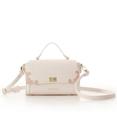 ハートコレクション ショルダーバッグ(FREE オフホワイト): Samantha